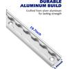 For Enclosed Trailer Cargo Fixing Trarvel Transfer 19.7 Inch Aluminum L Track Tie-Down System Aluminum Delivery Tie-Down Rail