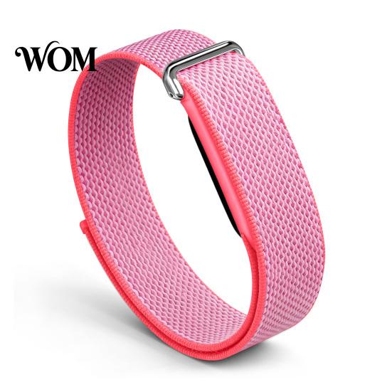 Nylonowe Paski Odprowadzające Pot Pasek do Fitbit Air, Oddychający Zamienny Pasek do Zegarka, Regulowana Szybkoschnąca Wodoodporna Opaska Sportowa na Nadgarstek, Bransoletka Przeciwpotna