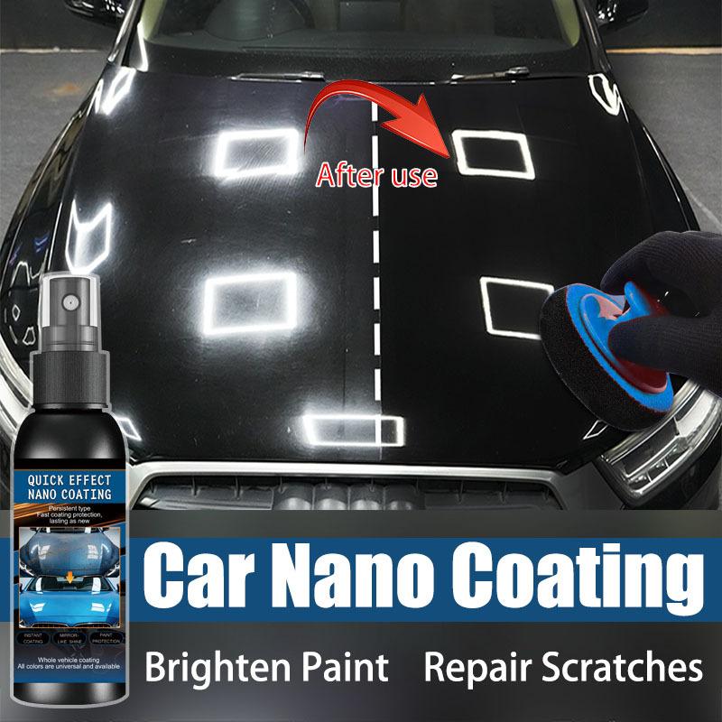 Car Nano Coating Brightening Cars Paint Kit - Professional Auto Polishing Tool, High Gloss Car Paint Scratch Repair Protection