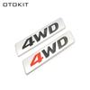 OTOKIT Nový 3D kovový znak 4WD pro styling auta, nálepka na boční blatník, zadní kufr, emblém pro Hyundai IX25 IX35 Tucson