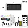 LED Flexible Screen Car Sign for Truck Eyes RGB LED Matrix Pixel Panel Car Sign Animation Remote Control Flexible Display Light
