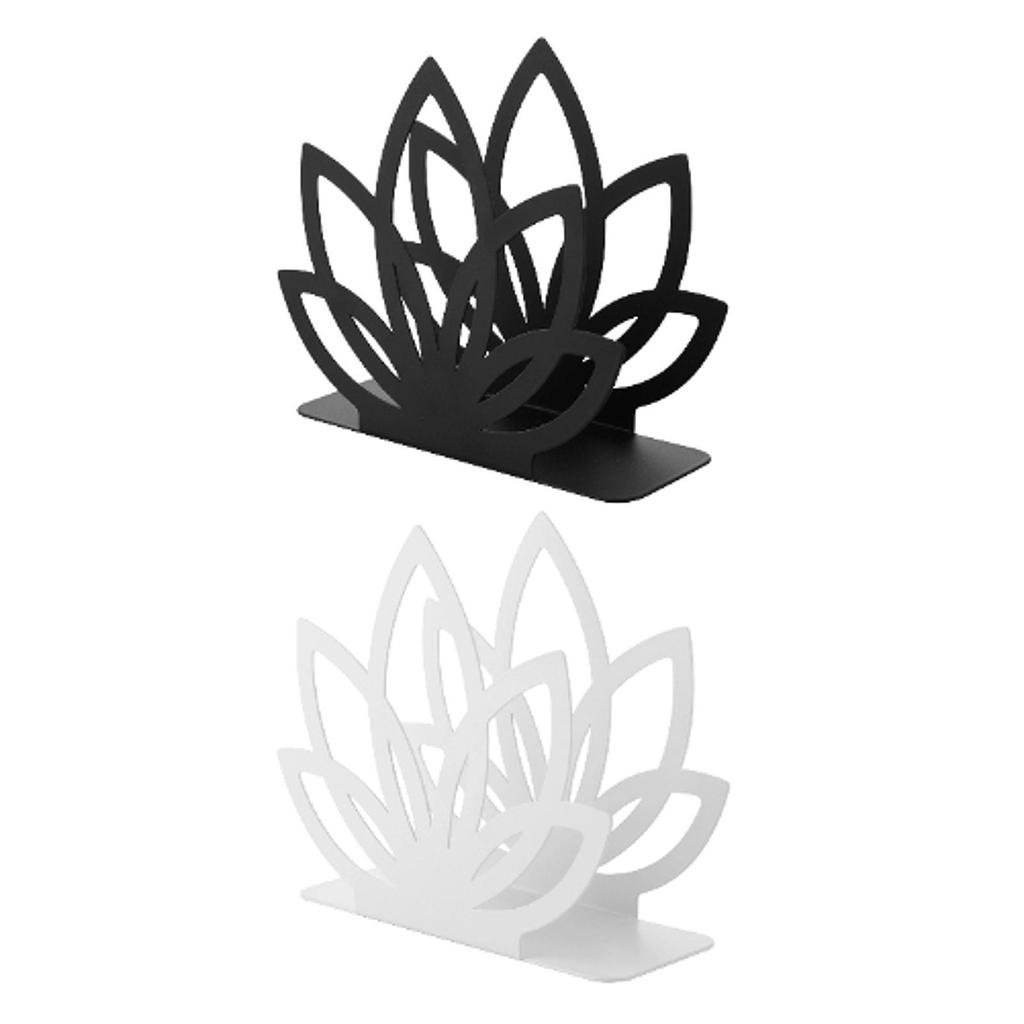 Serviettenhalter Spender Dekorativ Nordischer Stil Praktisch Metall Taschentuchhalter für Kaffeebar Restaurant Hausparty Küche