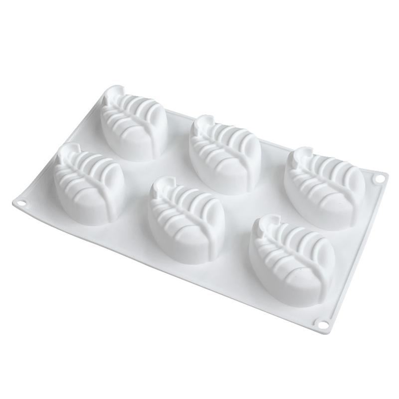Handmade 3D Soap Bar Craft Kitchen Baking Fond Soap Mold Exquisite Leaf Durable 1