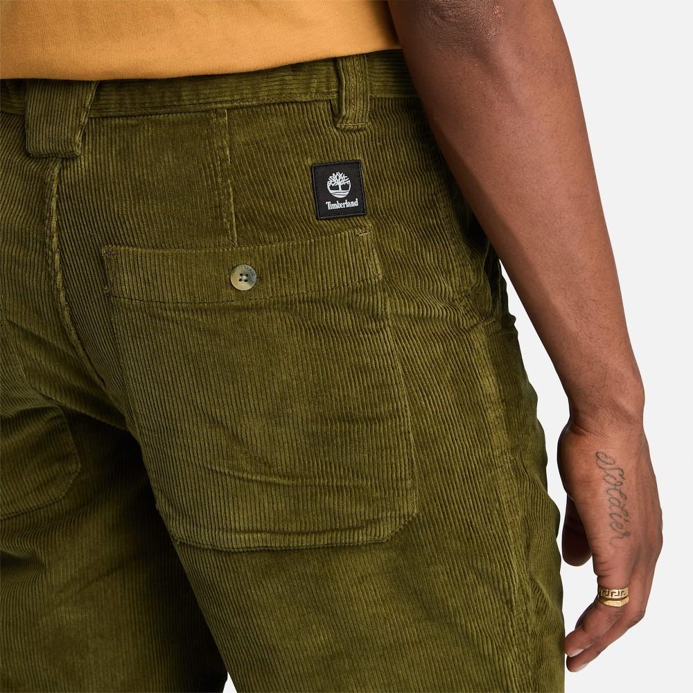 Timberland Corduroy Fashion Soft Versatile Casual Pants Men bottoms Green A62MK-302