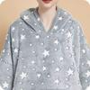 Luminous blanket sweatshirt - Stars (gray)