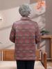 Warm, Thickened Stand Collar Jacket with Fleece Lining for Elderly Women (70-80 years), Cotton Padded for Cold-Proof Comfort.