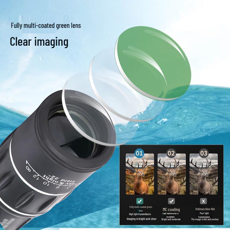 40x60 High-Power Monocular Telescope