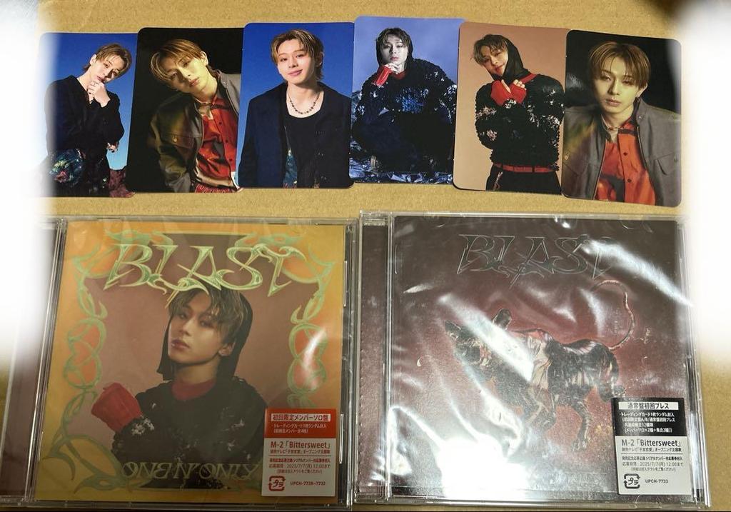 [USED] ONE N' ONLY BLAST CD Enclosed Trading Card EIKU Complete Set