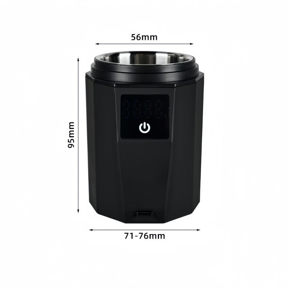 

2-в-1 Чашка для кофейного порошка Электронные весы Высокая точность Вкладыш из нержавеющей стали 304 Тип LCD-экрана Зарядка Type-C г/унц/мл Кофейный инструмент