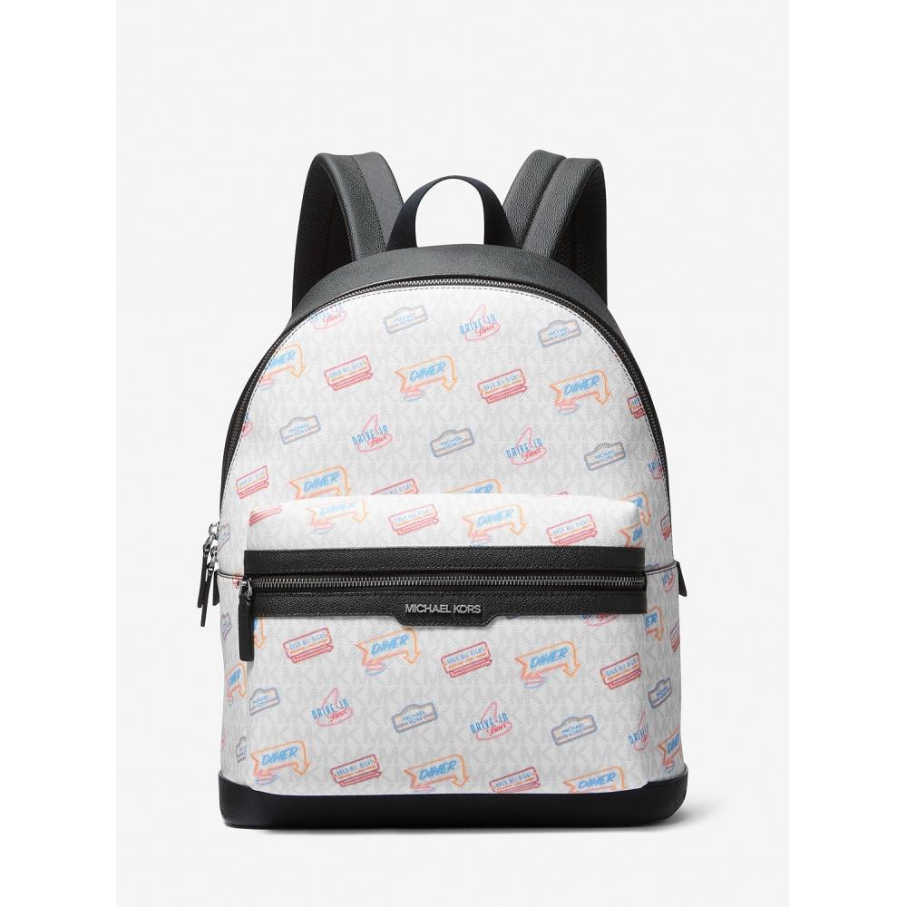 

Michael Kors Cooper Embrish Dome Backpack Mk Signature 37t5lcob2u1999 Optic White F