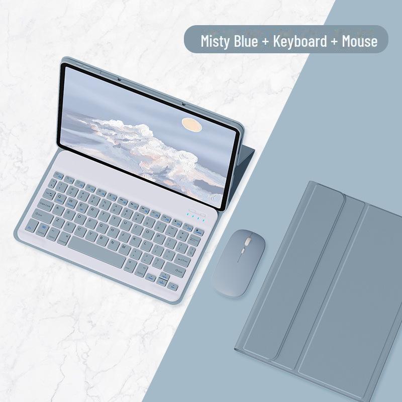 Xiaomi 6S Pro/Redmi Pad SE 11 Bluetooth Keyboard Leather Case & Protective Cover