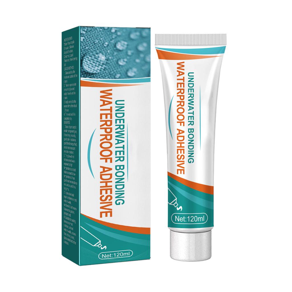 120ml Underwater Bonding Waterproof Adhesive for Repair Leaks Cracks Underwater Equipment Water Pipe Fish Tank Pool