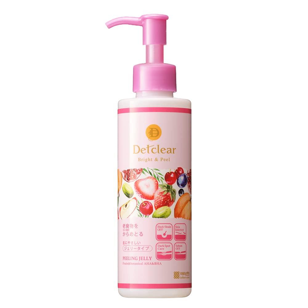 DET Clear Bright Peel Peeling Jelly Berry Made In Japan & (Mixed Scent), 180mL, (Exfoliating/Pore Care)