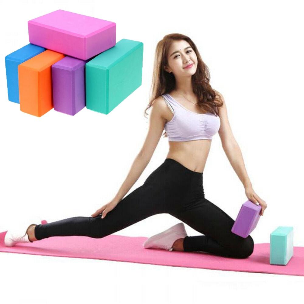 Yoga Pilates Block Foam Foaming Brick Fitness Exercise Stretch Stretch Health