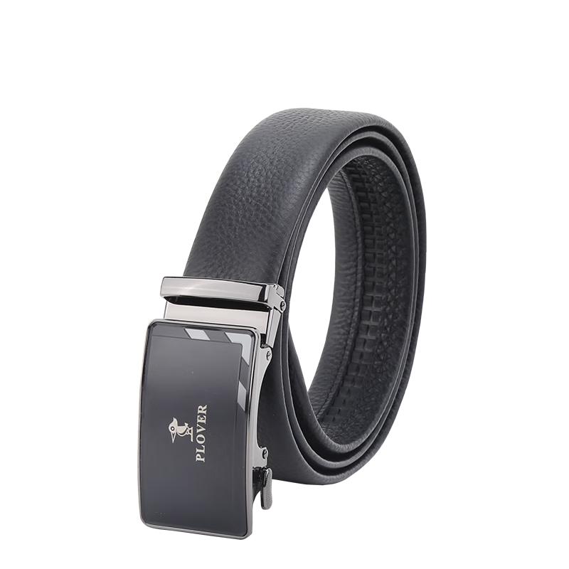 Мужской автоматический ремень PLOVER из натуральной коровьей кожи 115-125cm