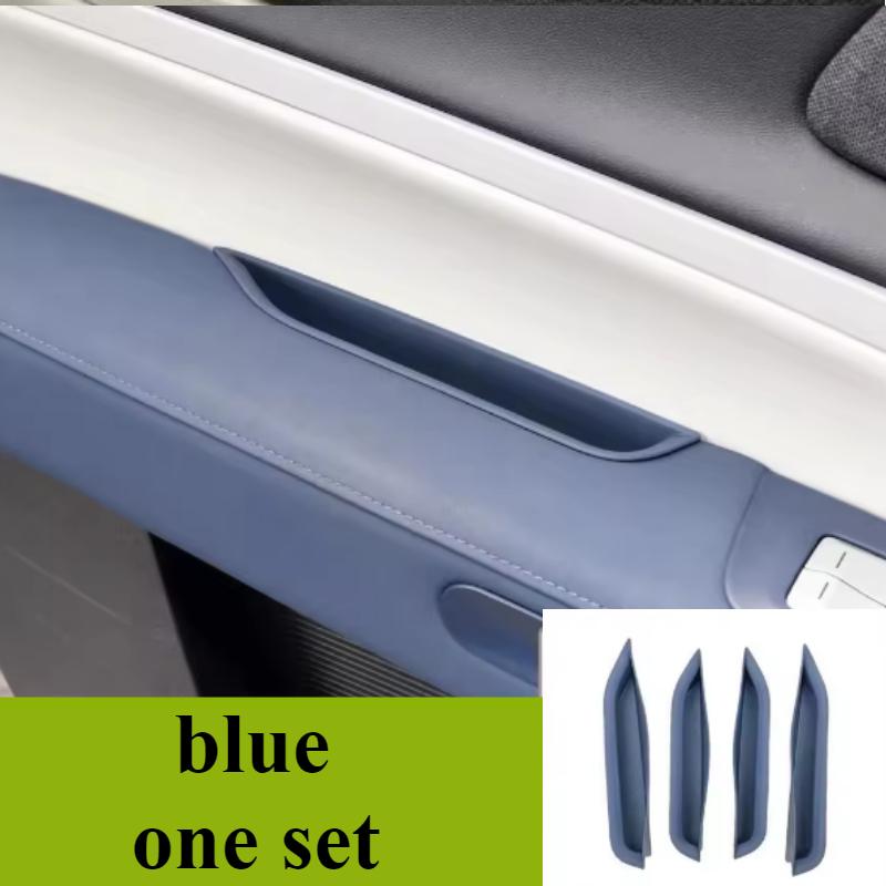 Door Storage Box For Xpeng G6 Armrest Silicone Organizer Car Interior Accessories Anti Slip Durable Upgrade Door Lockers