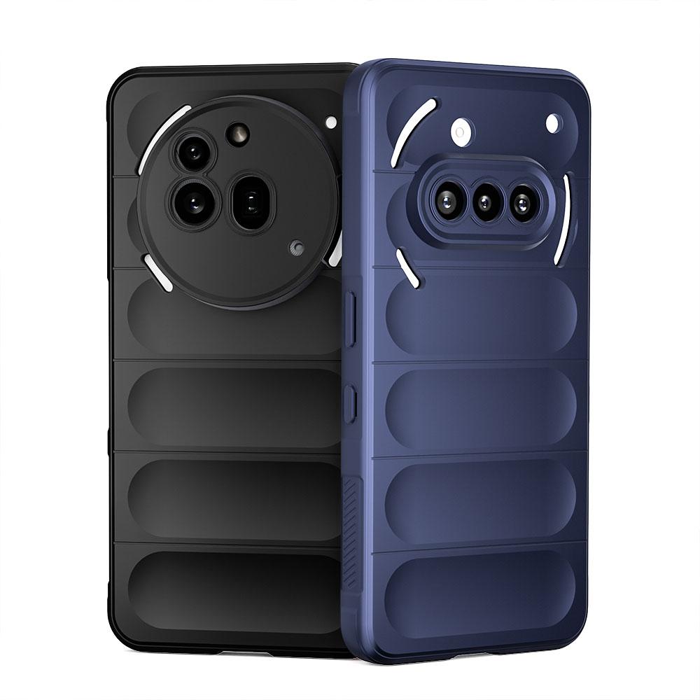 KEYSION Shockproof Matte Case for Nothing Phone 3A 3A Pro Anti-skid Soft Silicone Phone Back Cover for Nothing Phone 3A Pro 3A