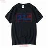 Pete Buttigieg 2028 For President Election Campaign Us Flag T Shirt Vintage Top Everyday Wear Comfortable Stretched