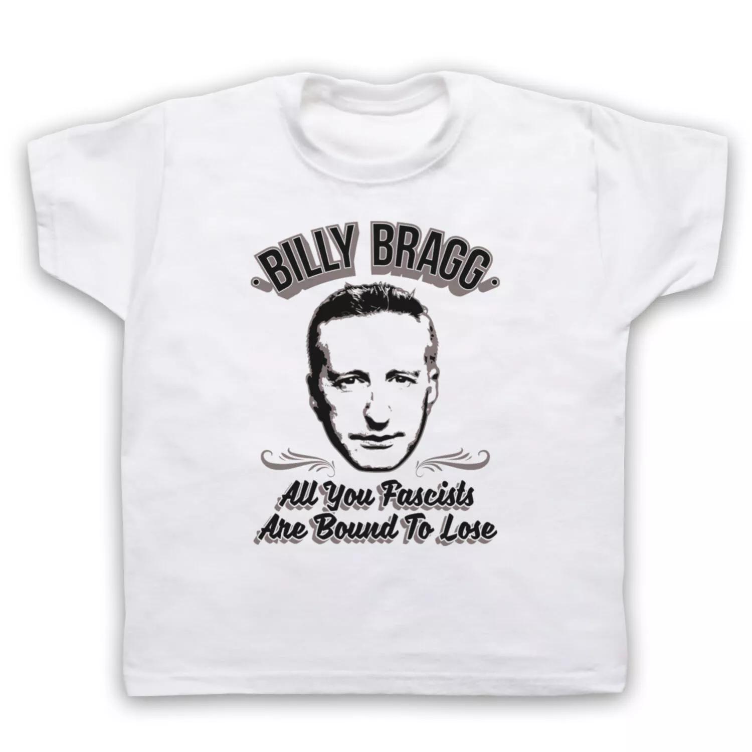 ALL YOU FASCISTS BILLY BRAGG UNOFFICIAL FOLK ROCK MUSIC KIDS CHILDRENS T-shirt 150