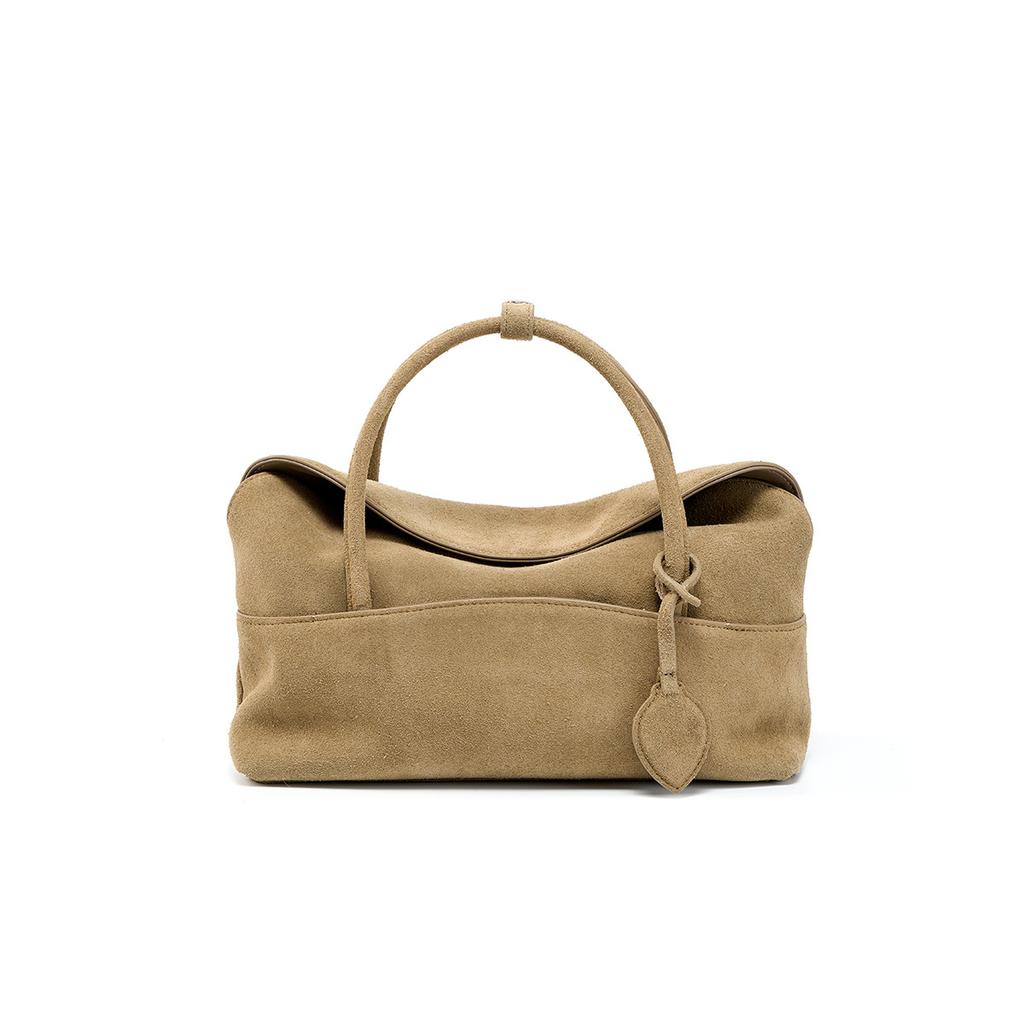 Autumn and winter matte suede pillow bag women's retro messenger bag commuter versatile underarm portable shoulder bag