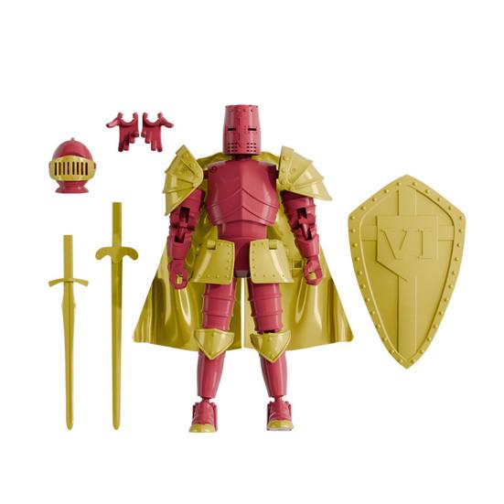 Medieval Knight Action Figure with Accessories Movable Joints Knight Model Toy Articulated Robot Dummy Figurine Home Office Decoration Ornament