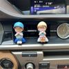 Desenhos animados casal purificador de ar difusor de perfume para carro purificadores de ar clipe de ventilação ornamento de aroma automotivo novidade acessórios para automóveis