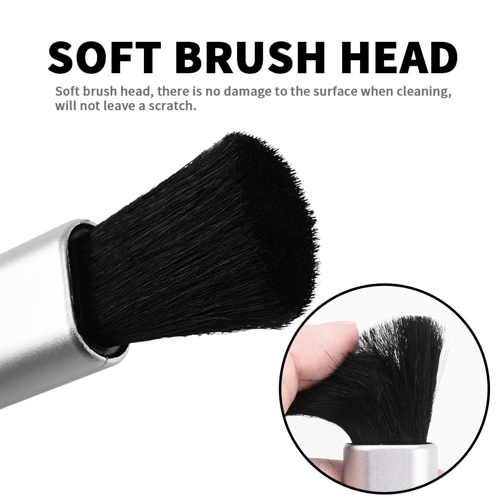 2026 Hot 1PCS Car Dust Remover Air Vent Detailing Cleaning Retractable Soft Brush Valve for Volkswagen VW Caddy Passat Polo Jetta Touareg
