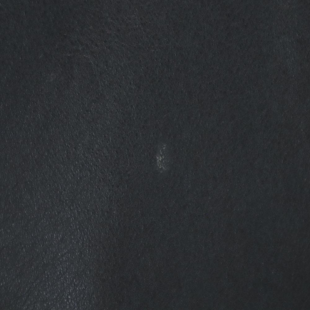 STONE MILLED Cowhide Leather coat L black Men's Used