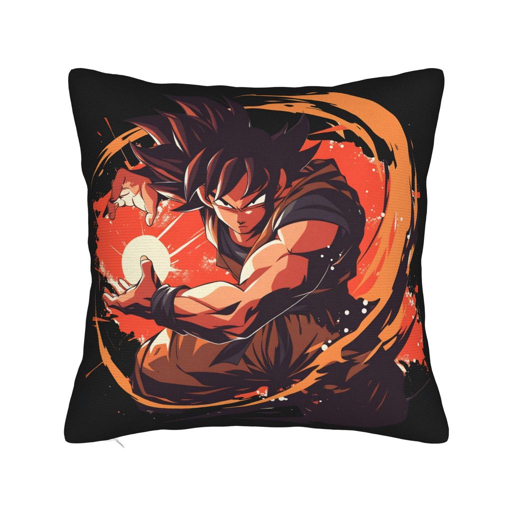 Pillow Case Anime Ball 40th Anniversary Birthday Graphic Pillow Cover For Sofa Couch Bed Living Room Novelty Pillowcases