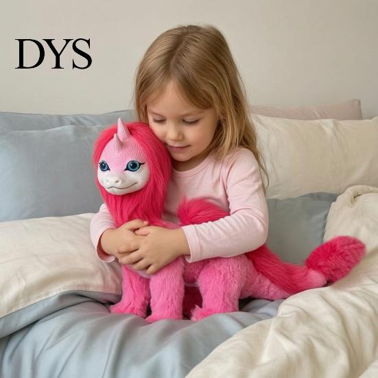 Kids Dragon Plush Cartoon Toy, Soft Stuffed Animal Doll, Cuddly Creature for Doll Kids, Birthday Gift Boys Girls, Cute Decoration Bedroom Christmas