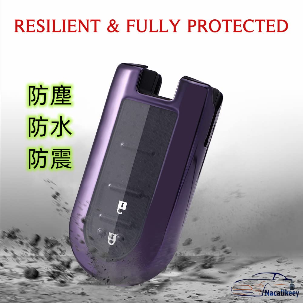 [Nacalikeey] N-Box Pedal Cover, Honda Pedal Cover, TPU Crystal Chain Key Case, NBOX Brake