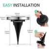 Outdoor Solar Ground Light Waterproof Garden In-ground Pathway Light Solar Landscape Light for Lawn Yard Deck Patio Walkway