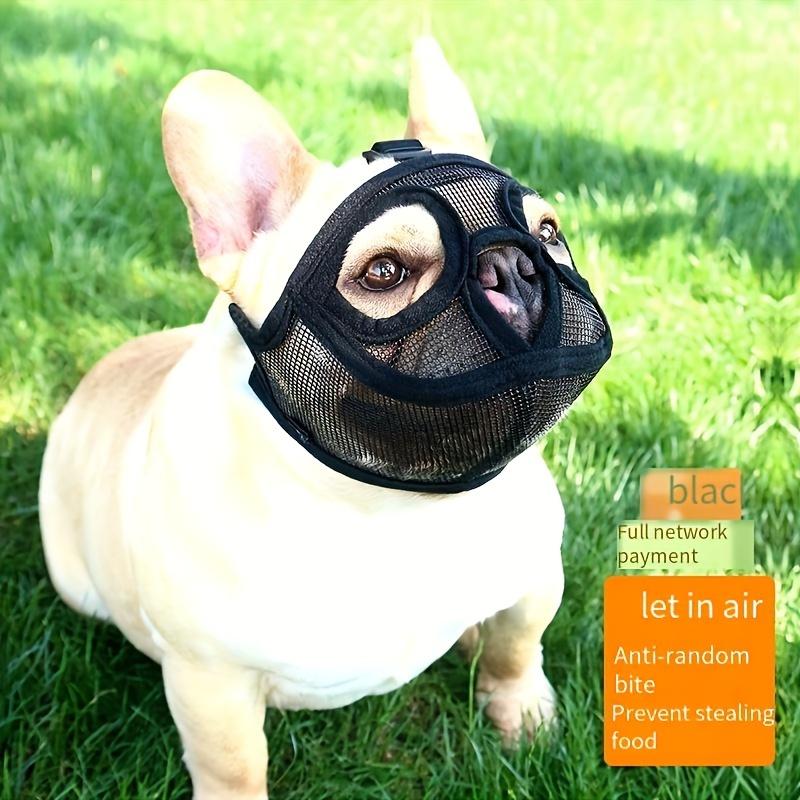 

Маска для щенков, дышащая, устойчивая к укусам и пищевая S чёрный