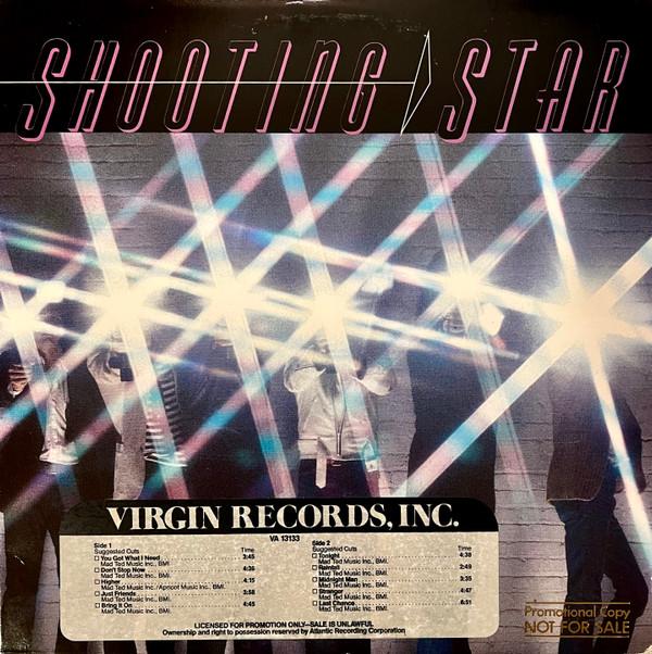 

Виниловая пластинка SHOOTING STAR Shooting Star VA13133 VIRGIN 1980 США Рок Б/у