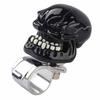 Skull Steering Wheel Knob Spinner Suicide Power Handle for Car Truck Tractor Boat (Black)