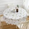 High-Grade Waterproof, Oil-Proof, Non-Slip, Thick Round Tablecloth for Home and Restaurant Use