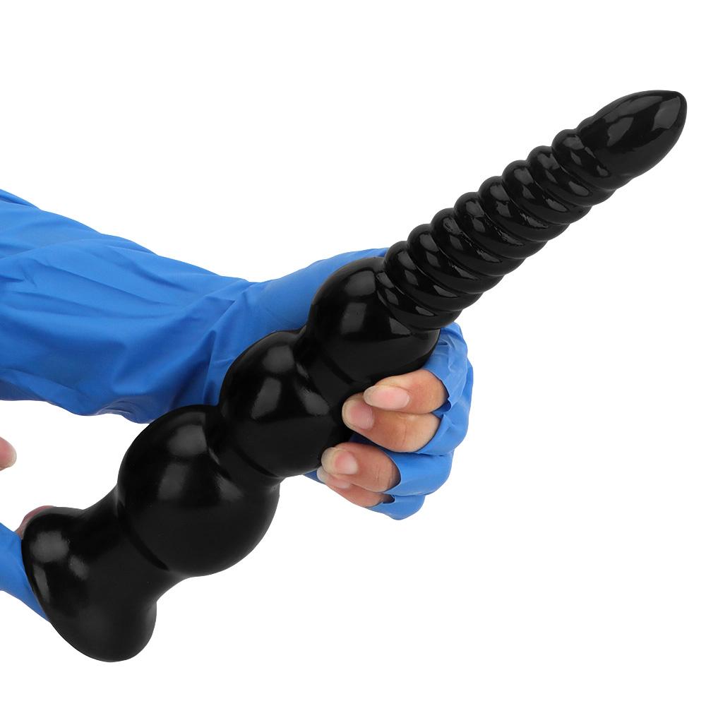 Soft PVC Anal Plug Butt Plug Trainer for Men and Women Adult Sex Toy 18+