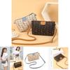 Small Square Crossbody Pvc Bag With Card And Coin Compartments