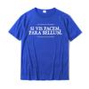 Si Vis Pacem Para Bellum Wenn du Frieden willst, bereite dich auf den Krieg vor Lässige T-Shirts T-Shirt für Männer Rife Baumwolle Individuelles T-Shirt