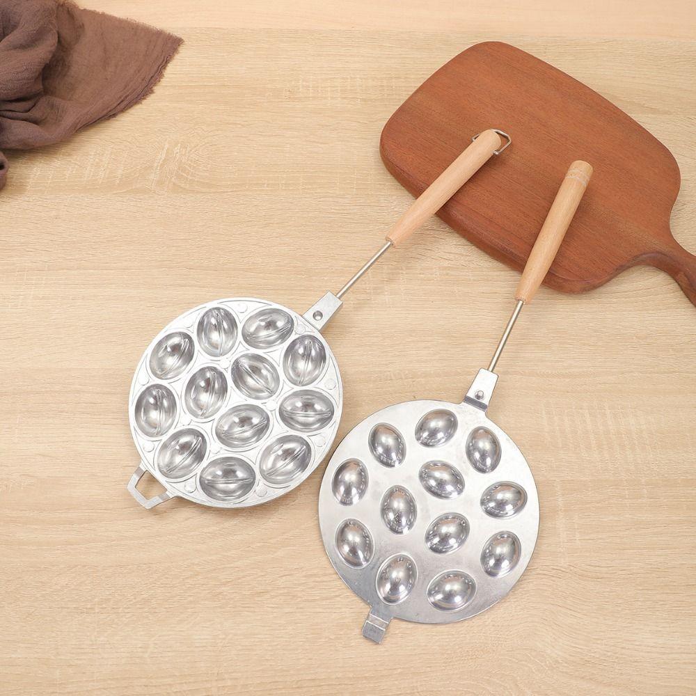 7/12/16 Holes Walnut Cookie Mold Double-Sided Walnut Cookie Maker Egg Tart Mold  Dessert Making
