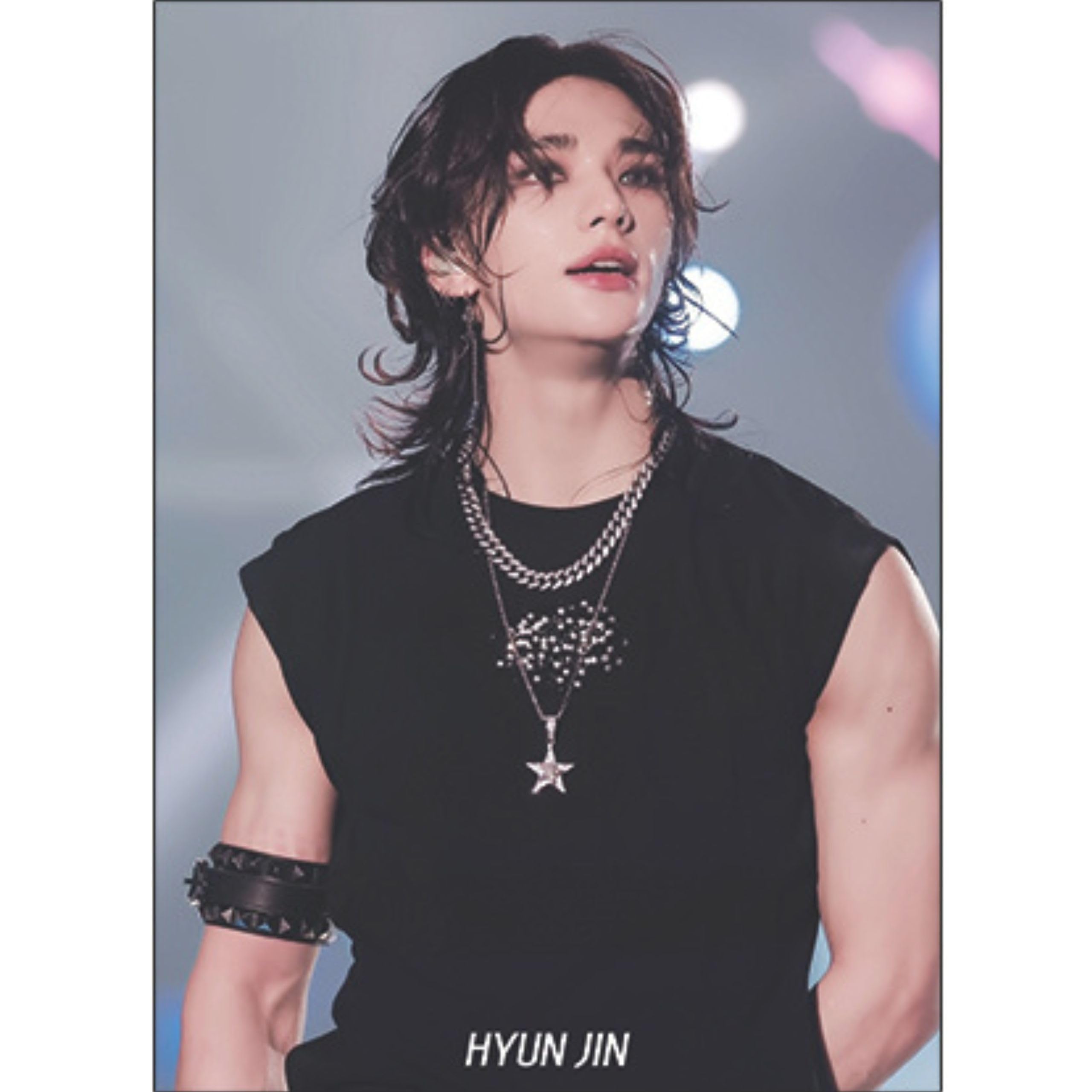 Poster Set A3 Size 12 Sheets Kids Hyunjin K-STAR (Starry hyunjin-03)
