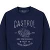 Castrol Unisex Adult Retro Engine Sweatshirt