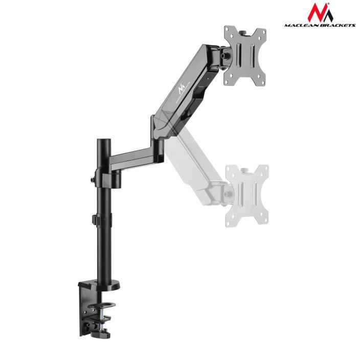 Support Pour Moniteur - MC-775 - Double Bras - 17" À 32" - Charge 8 Kg - Inclinaison - Réglable