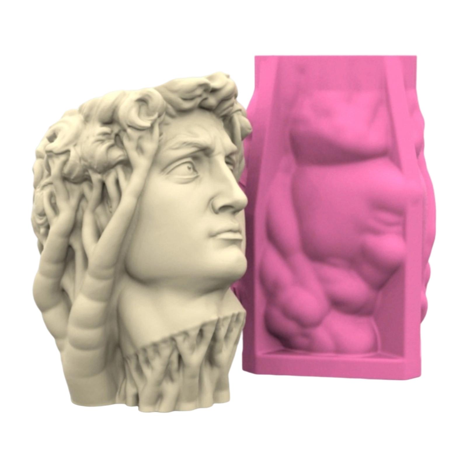 

Форма для суккулентов ручной работы, силиконовая, форма для бетонного цветочного горшка, легкое извлечение, гипсовая форма для украшения дома