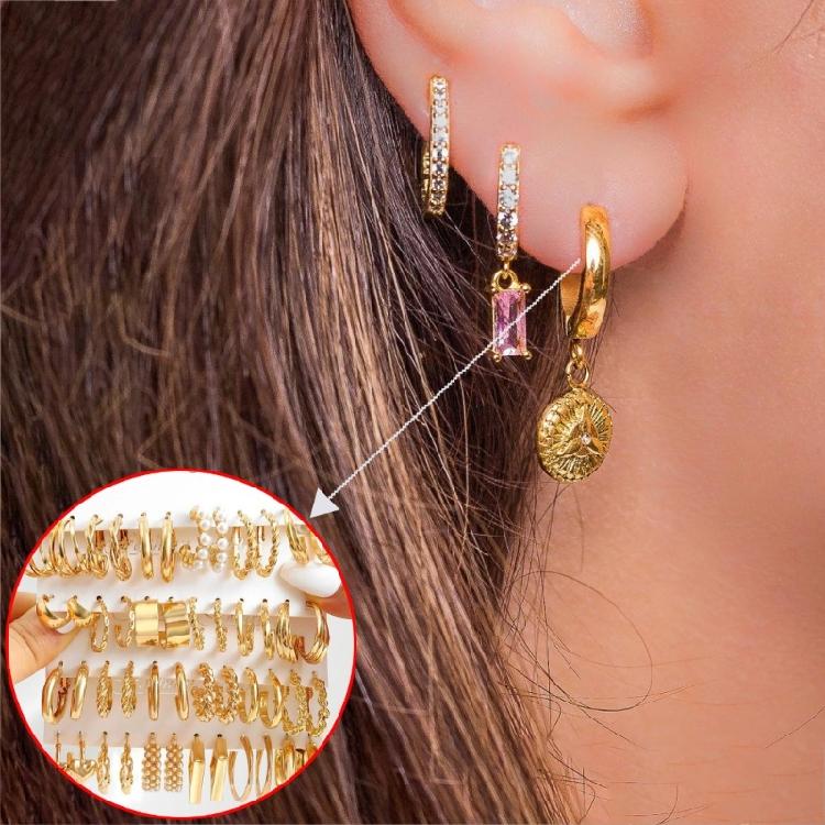 Exaggerated Statement Earrings Set Fashion Earrings Various Pattern Various Styles for Add Charm To Every Ouffits