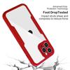 Coque - pour iPhone 12 Pro Max - Rouge - Protection 360 anti-choc - Semi-rigide - TPU
