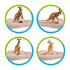 Simulated Design Kangaroo Model Handmade Craftsmanship Kangaroo Statue Crafts  For Collectors