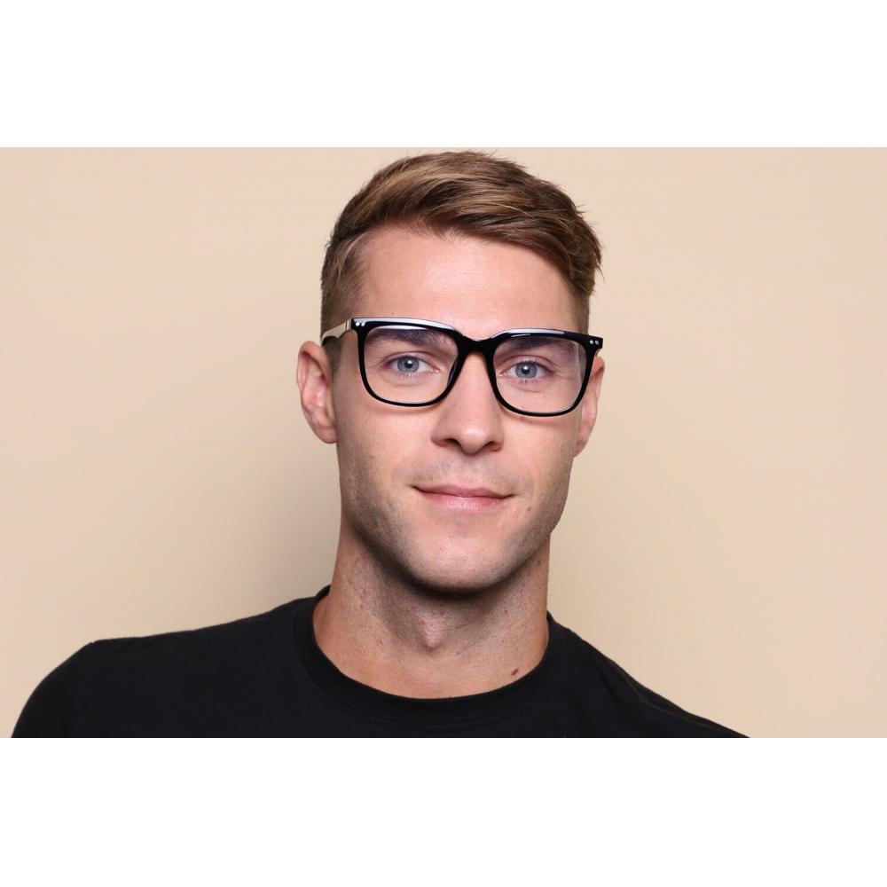 Full Rim Square Black Smartbuy Collection Cyd Blue Light Block 228224 C1 Fashion Unisex Eyeglasses