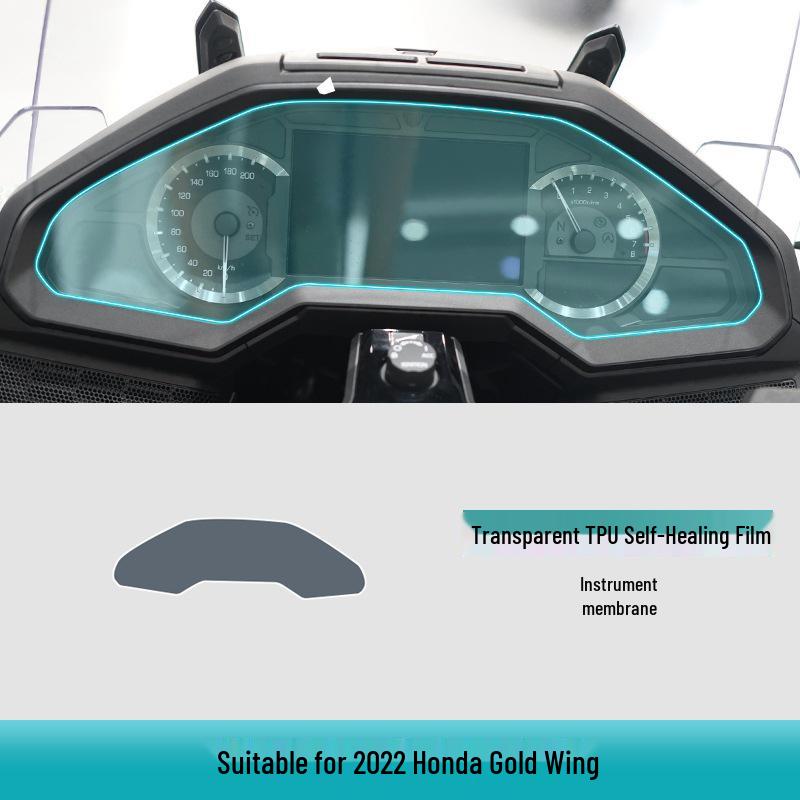 Transparante TPU Beschermfolie voor 22-23 Honda Gold Wing Motorfietshoezen