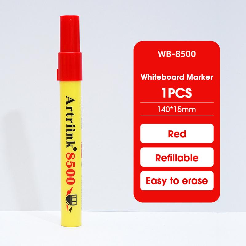1pcs Whiteboard Marker Set,Erasable, Refillable,Safety,Non-Toxic,High Capacity,Office,Conferencing,Educational Items